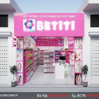 Thiết kế shop mẹ bé Ti Ti, Hà Đông